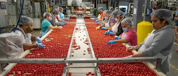 food processing sector